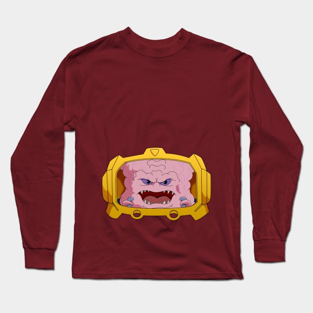 Krang from Dimension X Long Sleeve T-Shirt by Jaguir